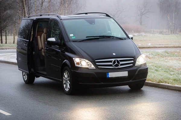 Minibus rental with driver in Riga